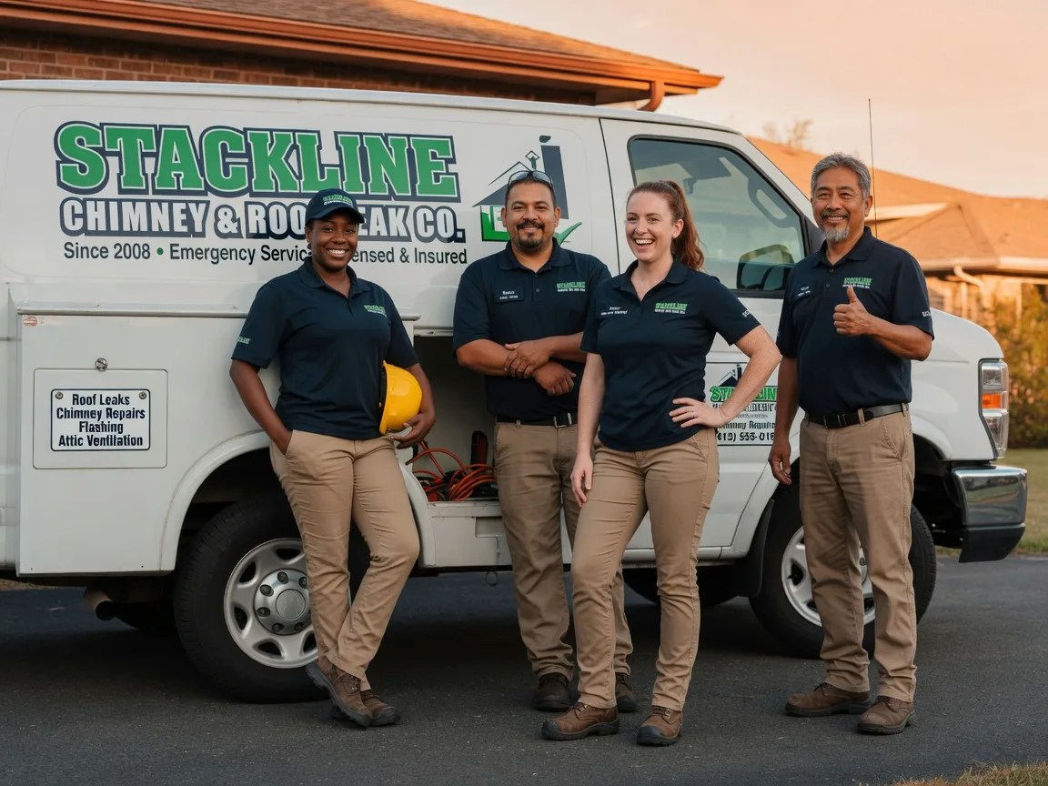 Chimney flashing repair company in Chauncey, OH